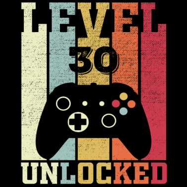 Motiv Herren 30. Geburtstag Mann 30 Jahre Level 30 Männe