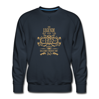 Geburtstag Geschenk Mann Pullover - 50 Geburtstag Männer und Frauen Vintage stil