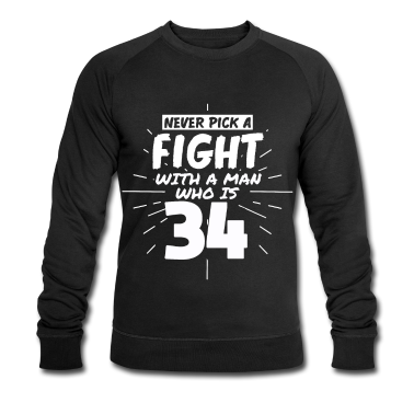 Geburtstag Geschenk Mann Pullover - 34.Geburtstag Männer 34 Jahre alt Mann