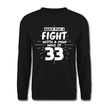Geburtstag Geschenk Mann Pullover - 33.Geburtstag Männer 33 Jahre alt Mann