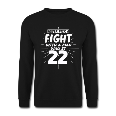 Geburtstag Geschenk Mann Pullover - 22.Geburtstag Männer 22 Jahre alt Mann