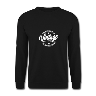 Geburtstag Geschenk Mann Pullover - 50 Geburtstag Männer Jahrgang 1970 Vintage