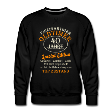 Geburtstag Geschenk Mann Pullover - 40 Geburtstag Mann Männer 40 Jahre Herren Geschenk