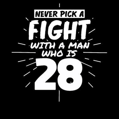 Motiv 28.Geburtstag Männer 28 Jahre alt Mann