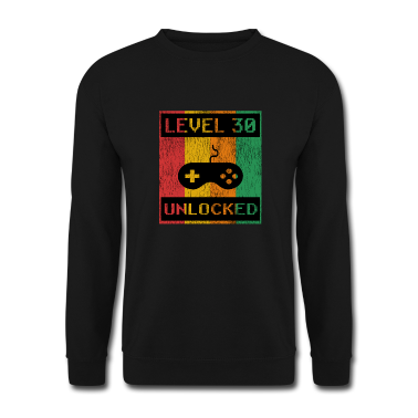 Geburtstag Geschenk Mann Pullover - 30. Geburtstag Mann Level 30 Jahre Männer 1991