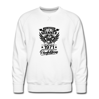 Geburtstag Geschenk Mann Pullover - 50 Geburtstag Männer 1971 Gereift zur Perfektion