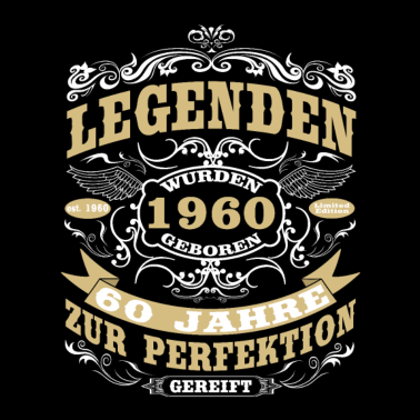Motiv 60. Geburtstag Männer Frauen