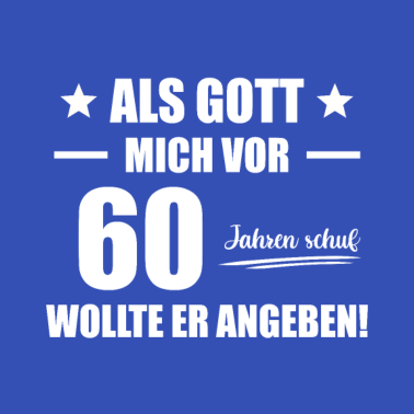 Motiv 60. Geburtstag Mann Geschenkidee Tshirt