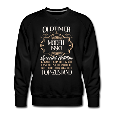 Geburtstag Geschenk Mann Pullover - Mann 30. Geburtstag Männer Oldtimer Modell 1990