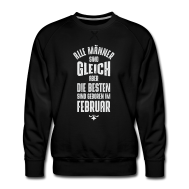 Geburtstag Geschenk Mann Pullover - Männer Geburtstag Februar