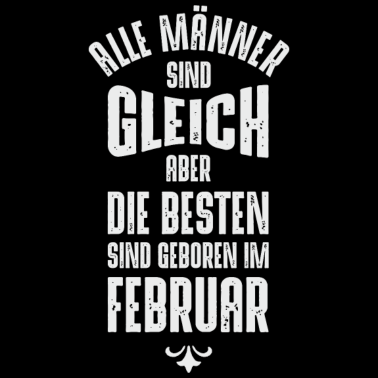 Motiv Männer Geburtstag Februar