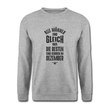 Geburtstag Geschenk Mann Pullover - MÄNNER GEBURTSTAG DEZEMBER