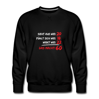 Geburtstag Geschenk Mann Pullover - 60. Geburtstag Männer Frauen Geschenk