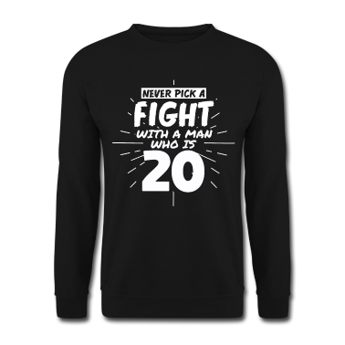 Geburtstag Geschenk Mann Pullover - 20.Geburtstag Männer Geschenk 20 Jahre alt Mann