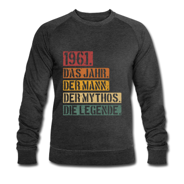 Geburtstag Geschenk Mann Pullover - Jahrgang 1961 Geburtstag Mann Mythos Legende