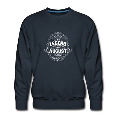 Geburtstag Geschenk Mann Pullover - Jahrgang 2003 August 18. Geburtstag Männer Frauen