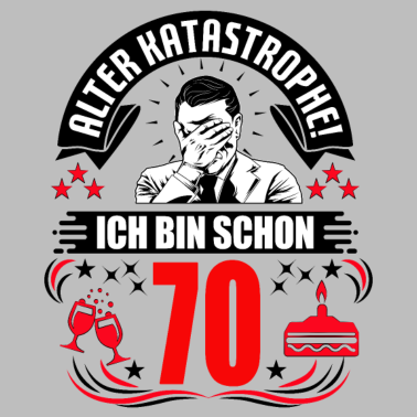 Motiv 70. Geburtstag Mann Geschenk lustig Geburtstag 70