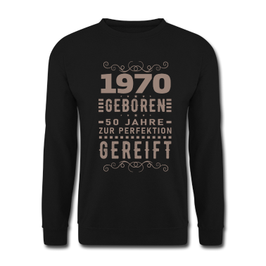 Geburtstag Geschenk Mann Pullover - Mann 50 Perfektion September 1970 50. Geburtstag