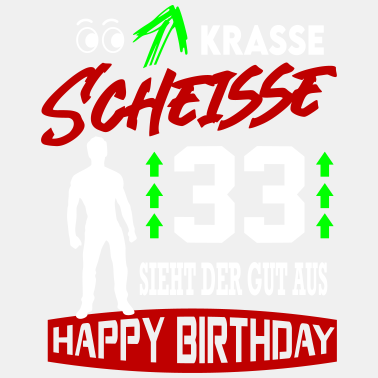 Motiv Sprüche Geburtstag Mann Gut aussehen Geschenk 33