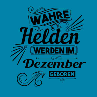 Motiv Dezember Geburtstag Männer