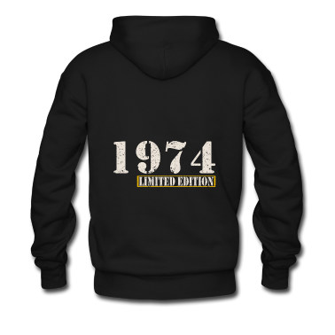 Geburtstag Geschenk Mann Hoodie - 1974 Geboren Geburtstag Limitierte Edition