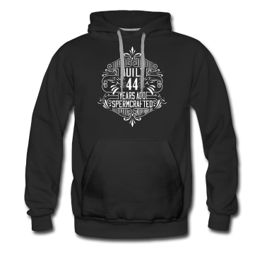 Geburtstag Geschenk Mann Hoodie - 44 Geburtstag Männer Spermcrafted