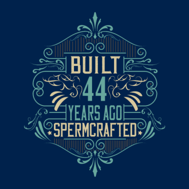 Motiv 44 Geburtstag Männer Spermcrafted