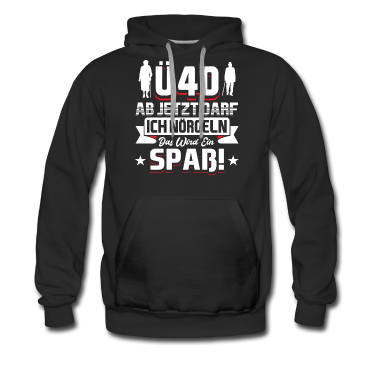 Geburtstag Geschenk Mann Hoodie - 40 Geburtstag Mann