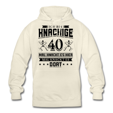 Geburtstag Geschenk Mann Hoodie - 40 Geburtstag Mann