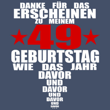 Motiv Geburtstag Mann 49