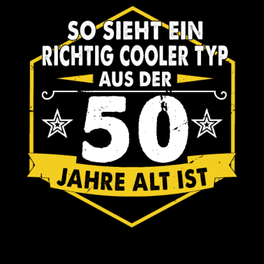Motiv 50.Geburtstag Mann Männer 50 Jahre Geschenk