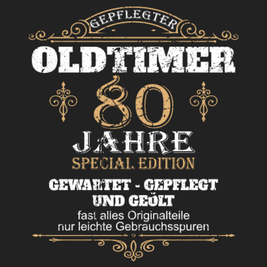 Motiv 80 Geburtstag Mann Herren Geschenk 80 Jahre Männer