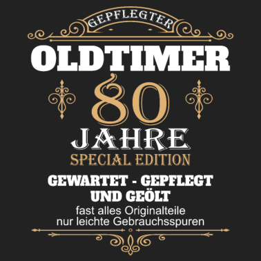 Motiv 80 Geburtstag Mann Herren Geschenk 80 Jahre Männer
