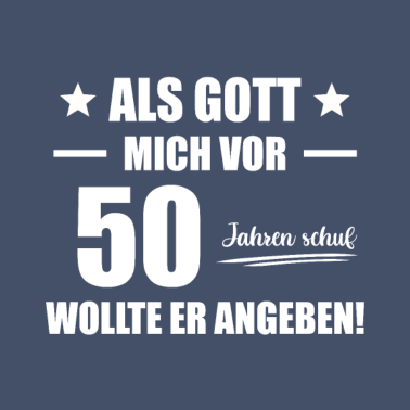 Motiv 50. Geburtstag Mann Geschenkidee Tshirt