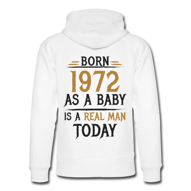 Geburtstag Geschenk Mann Hoodie - Richtiger Mann 1972 Geboren Geburtstag Männer