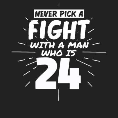 Motiv 24.Geburtstag Männer 24 Jahre alt Mann