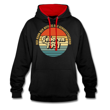 Geburtstag Geschenk Mann Hoodie - 30 Geburtstag | Männer Retro Geburtstag Geschenk