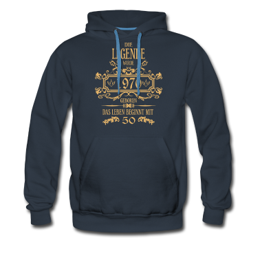 Geburtstag Geschenk Mann Hoodie - 50 Geburtstag Männer und Frauen Vintage stil