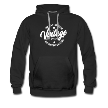 Geburtstag Geschenk Mann Hoodie - 50 Geburtstag Männer Jahrgang 1970 Vintage