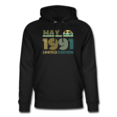 Geburtstag Geschenk Mann Hoodie - 30. Geburtstag Männer Mai 1991