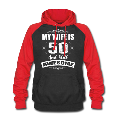 Geburtstag Geschenk Mann Hoodie - Ehefrau 50 Geschenkidee Geburtstag Mann Design