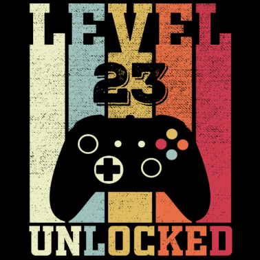 Motiv Herren 23. Geburtstag Mann 23 Jahre Level 23 Männe