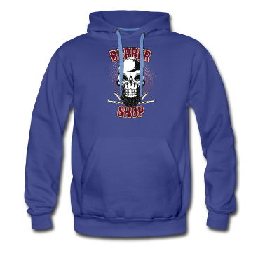 Geburtstag Geschenk Mann Hoodie - Bart Totenkopf Barber Geschenk Geburtstag Mann