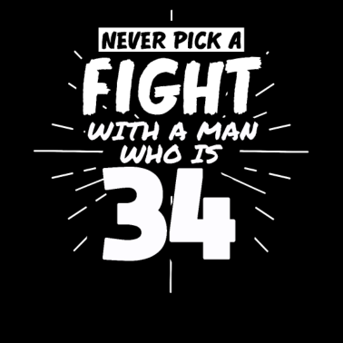 Motiv 34.Geburtstag Männer 34 Jahre alt Mann