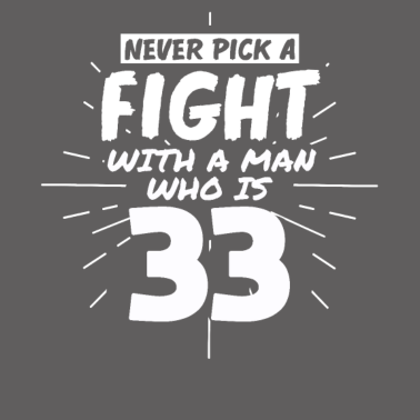 Motiv 33.Geburtstag Männer 33 Jahre alt Mann
