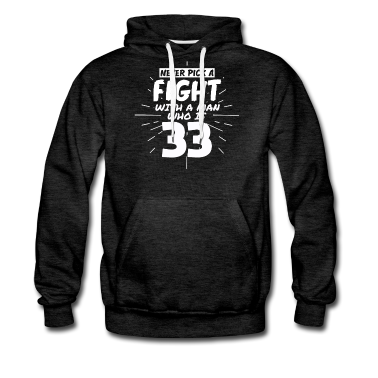 Geburtstag Geschenk Mann Hoodie - 33.Geburtstag Männer 33 Jahre alt Mann