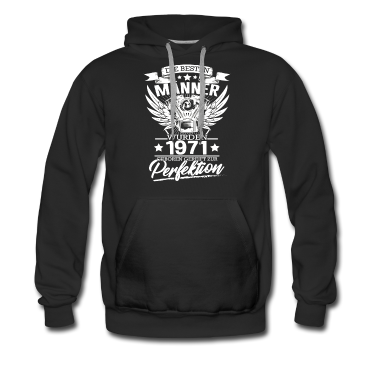 Geburtstag Geschenk Mann Hoodie - 50 Geburtstag Männer 1971 Gereift zur Perfektion