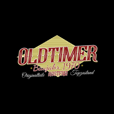 Motiv 1970 Geburtstag Oldtimer Mann Männer