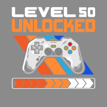 Motiv 50. Geburtstag Männer Geburtstag Gamer Gaming