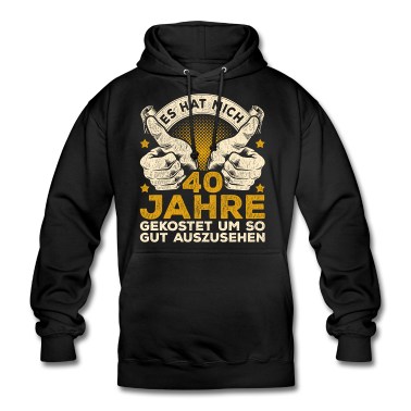 Geburtstag Geschenk Mann Hoodie - 40. Geburtstag Männer 40 Jahre 40 jährige Männer